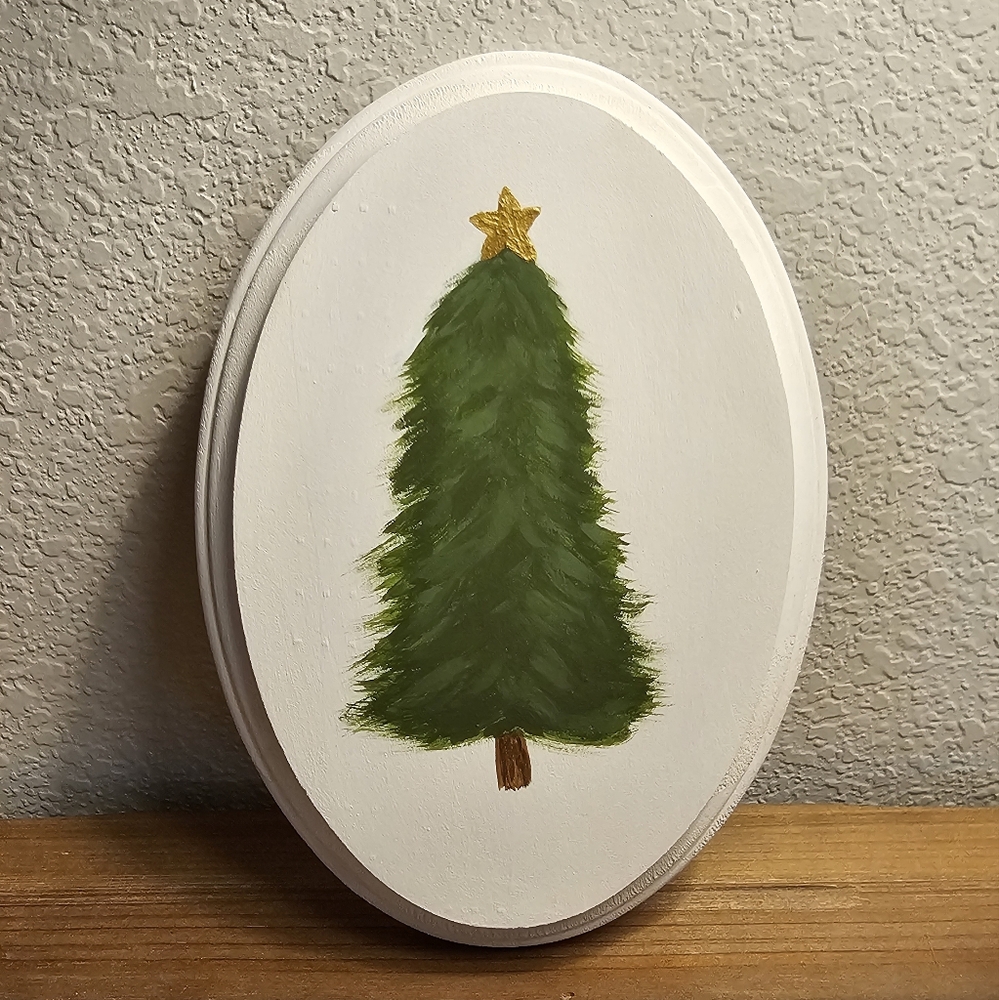 Christmas Tree Wooden Decor